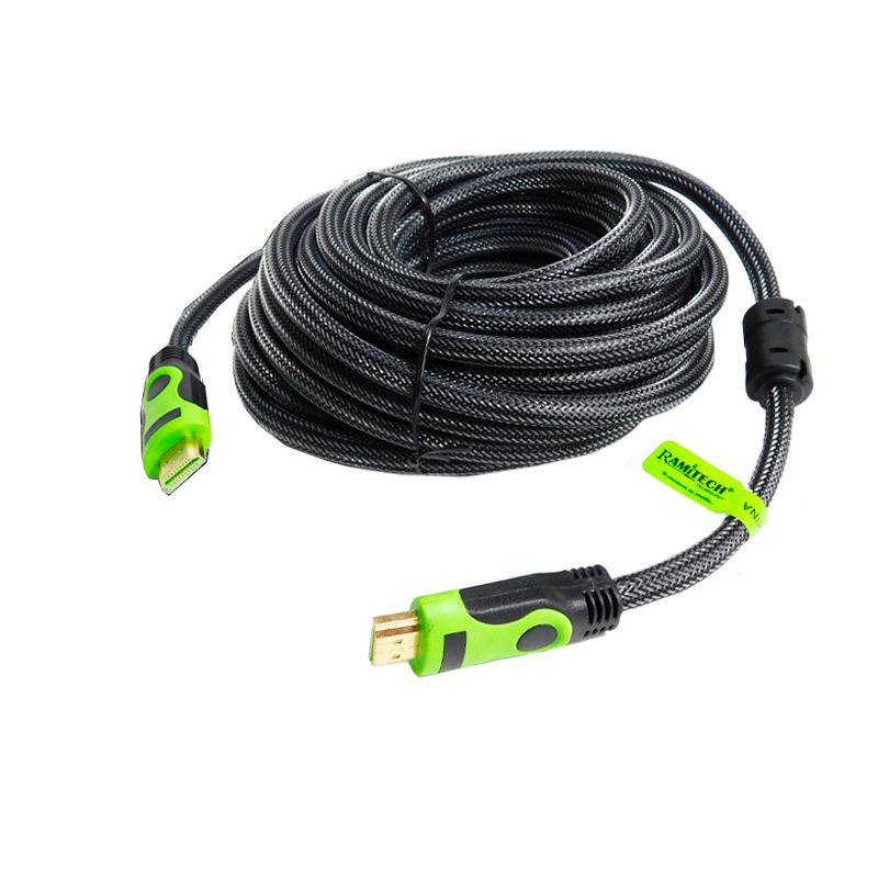 RAMITECH - Cable Hdmi A Hdmi 10 Metros Filtro Mallado Ramitech