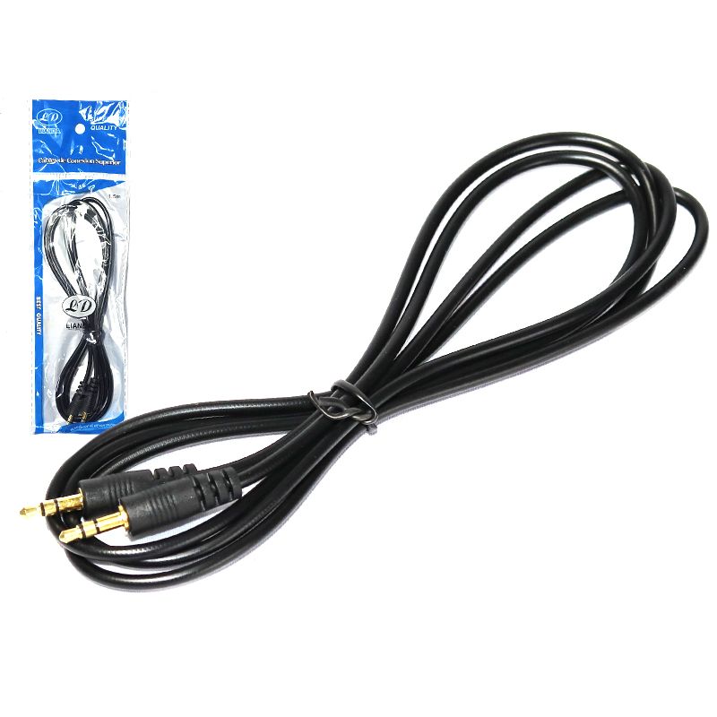 RAMITECH - Set 3 Cables Auxiliar De Audio Estéreo Plug 3.5Mm 1X1