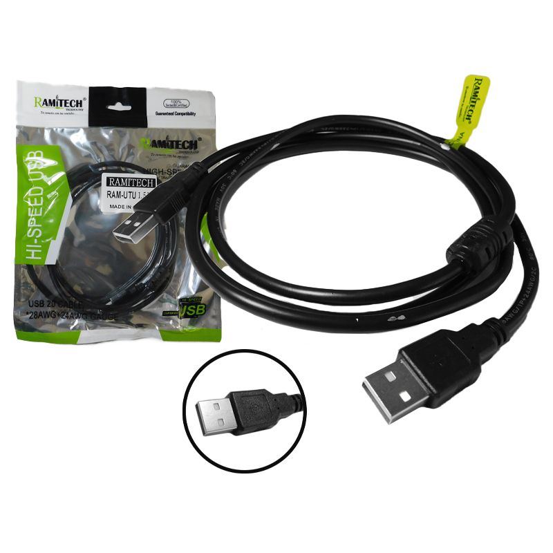 RAMITECH - Cable Usb Macho macho 15 Metros 2 Unds Ramitech