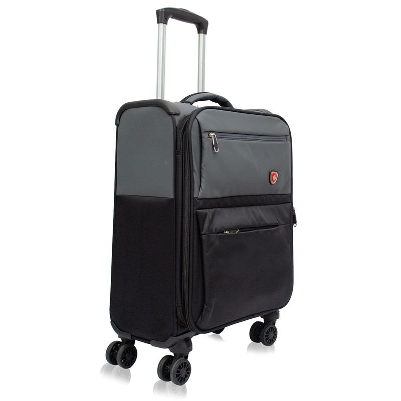 EXPLORA MALETAS - Maleta Blanda Cabina Spinner Gris