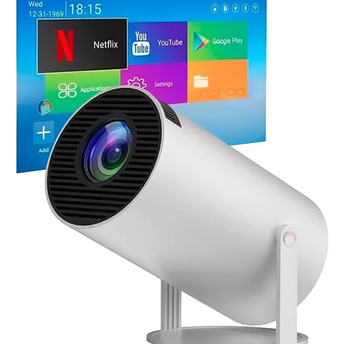 GENERICO - Proyector Smart Para Cine En Casa Hy300 1080hd