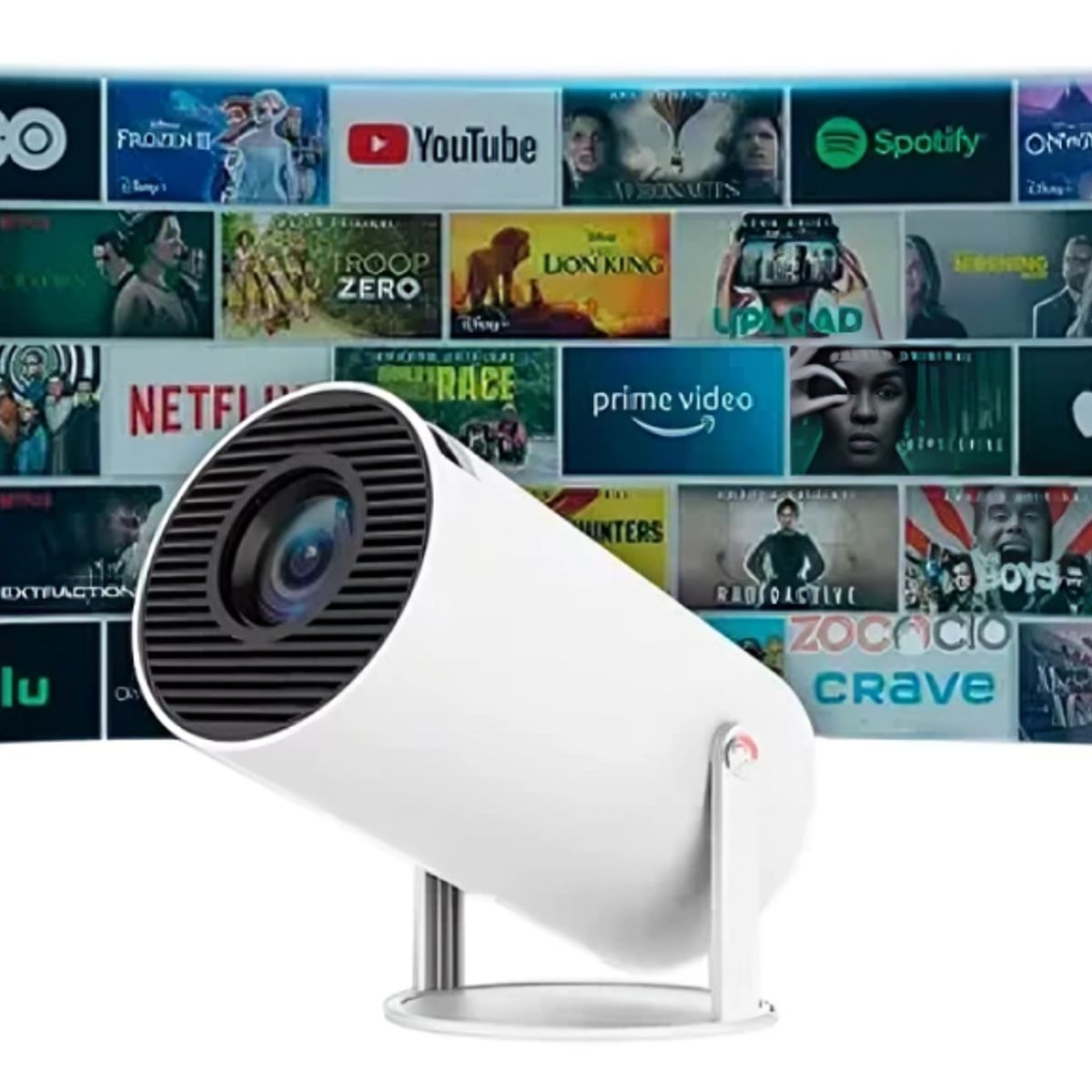 GENERICO - Proyector Smart Para Cine En Casa Hy300 1080hd