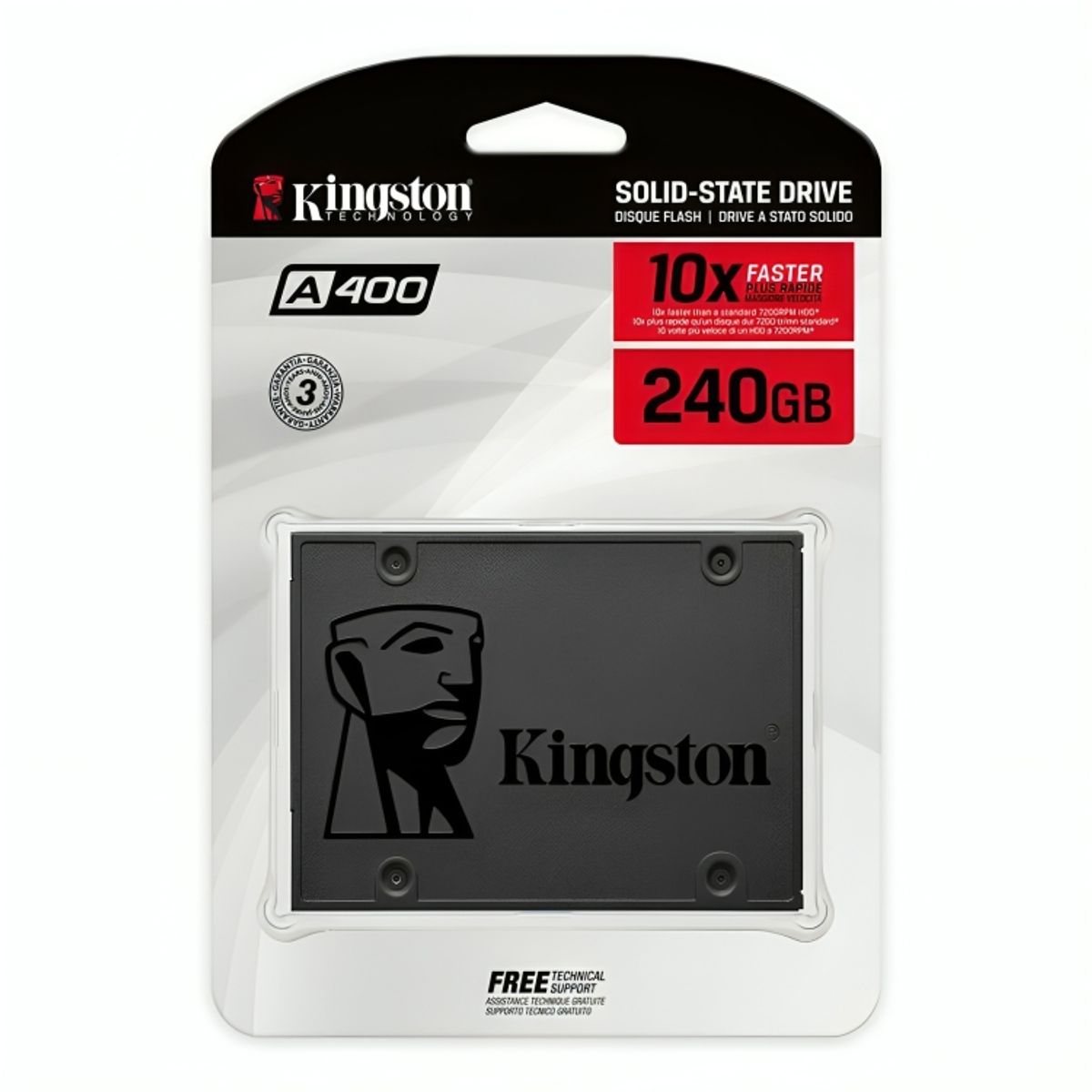 KINGSTON - Disco Duro Solido SATA SSD 240GB KINGSTON