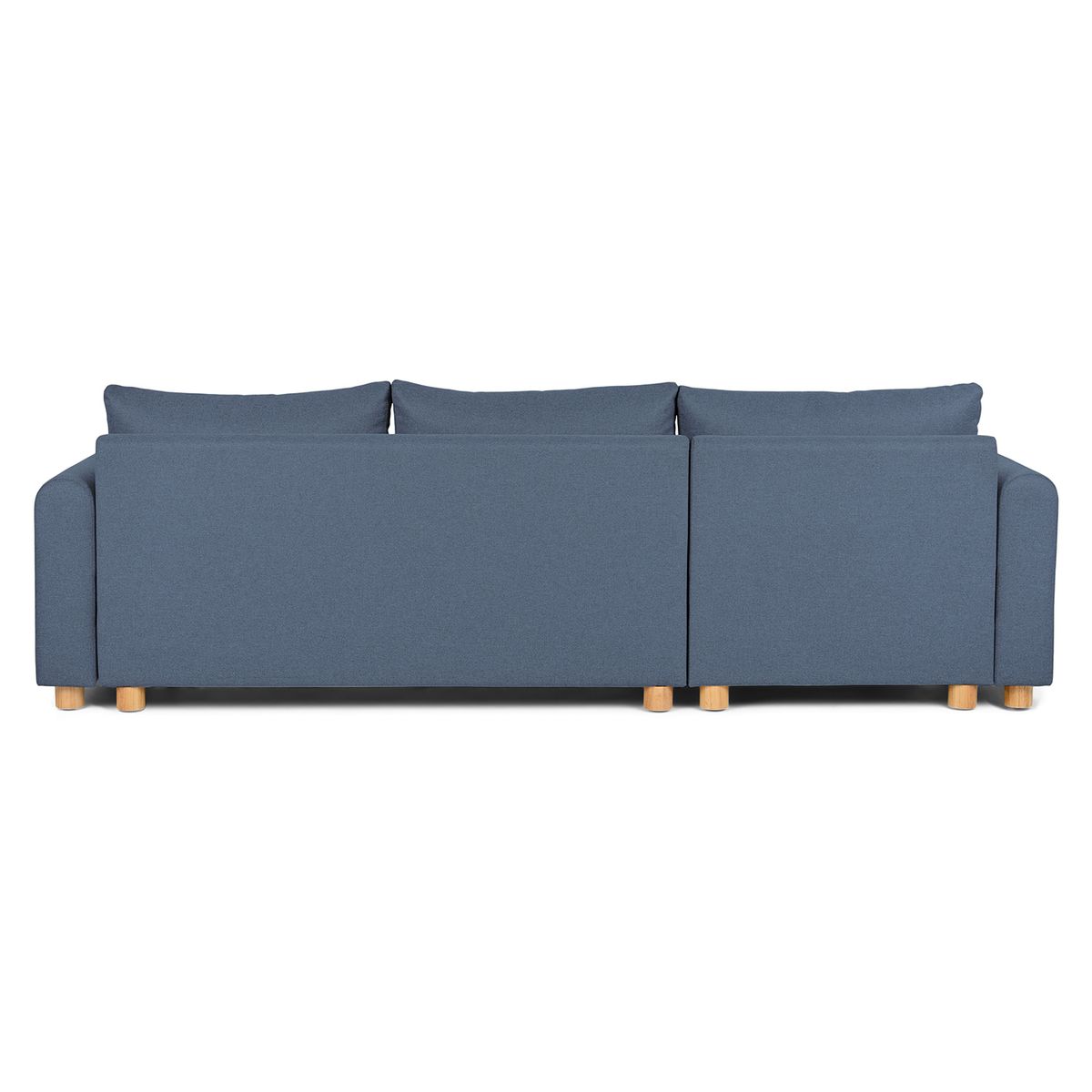 SOFA MARKET - Sofa Cama Cajon en L Izquierdo Katia Tela Azul