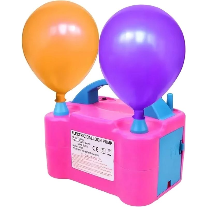 GENERICO - Inflador Electrico Bomba Globos Fiesta Decoracion Portatil