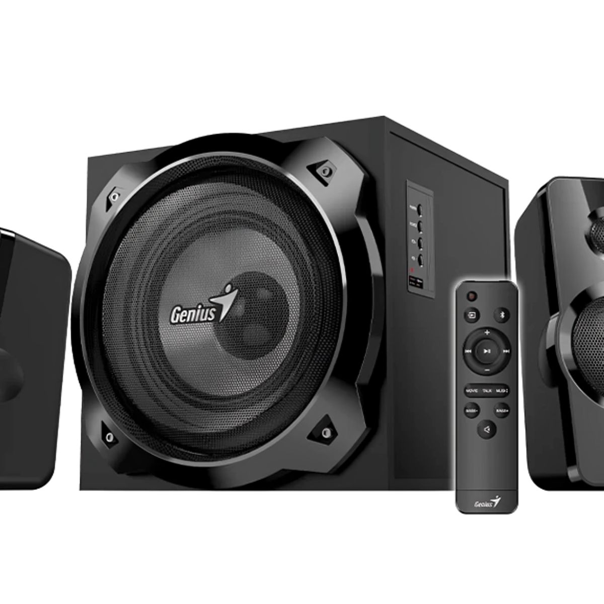 GENIUS - Parlantes Genius SW-2.1 1850 BT  Bluetooth 5.3  50W Subwoofer 25W