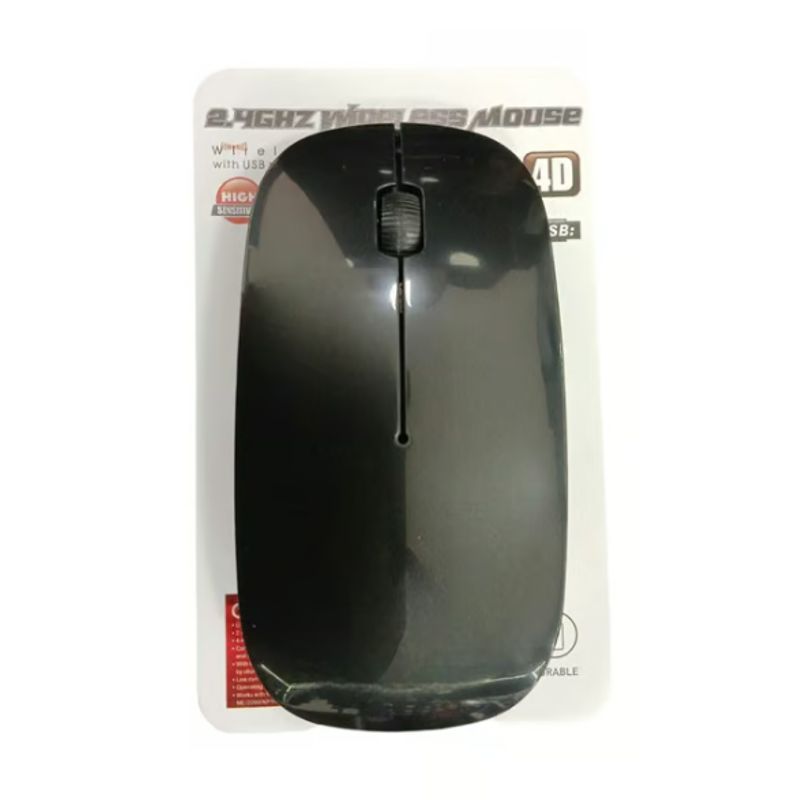 GENERICO - MOUSE INALAMBRICO BLISTER ADS-32 BLANCO