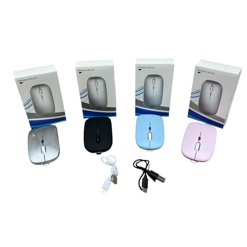 GENERICO - MOUSE RECARGABLE RF-M08C AZUL