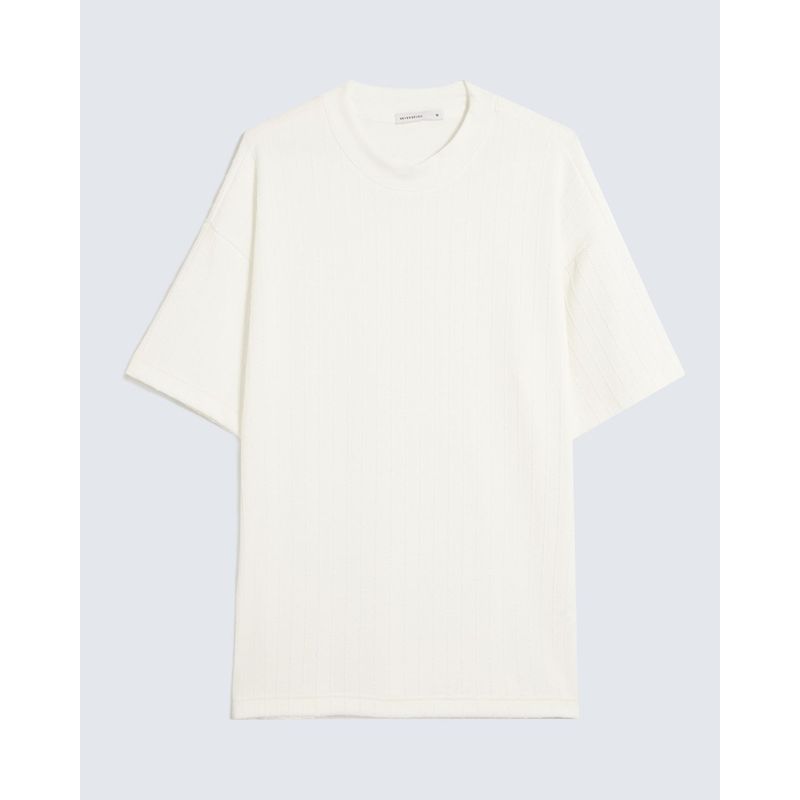 SEVEN SEVEN - Camiseta Para Hombre Manga Corta Cuello Redondo Color Marfil Marca Seven Seven #45092722