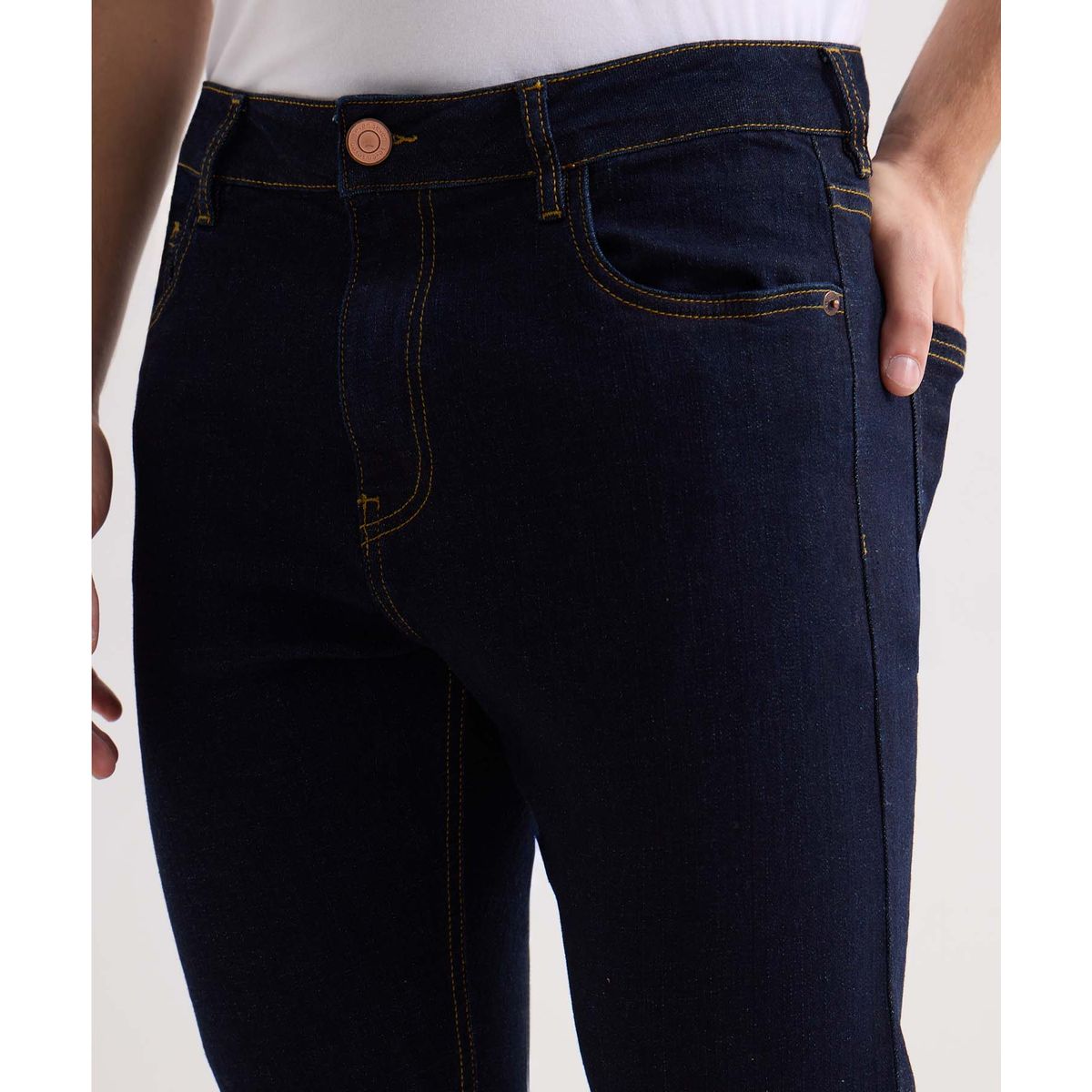 SEVEN SEVEN - Jeans Slim Tono Oscuro  Para Hombre Azul Seven Seven