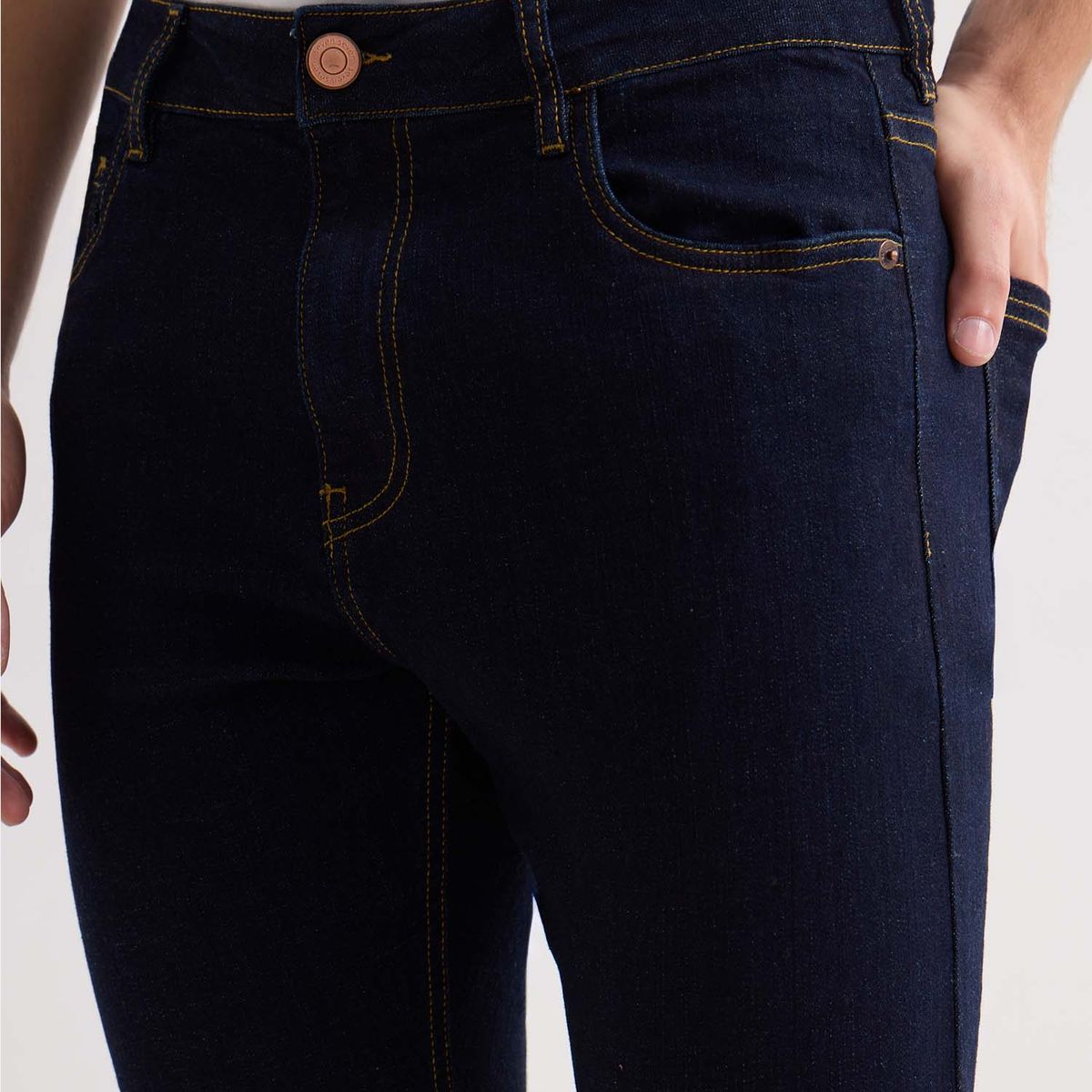 SEVEN SEVEN - Jeans Slim Tono Oscuro  Para Hombre Azul Seven Seven