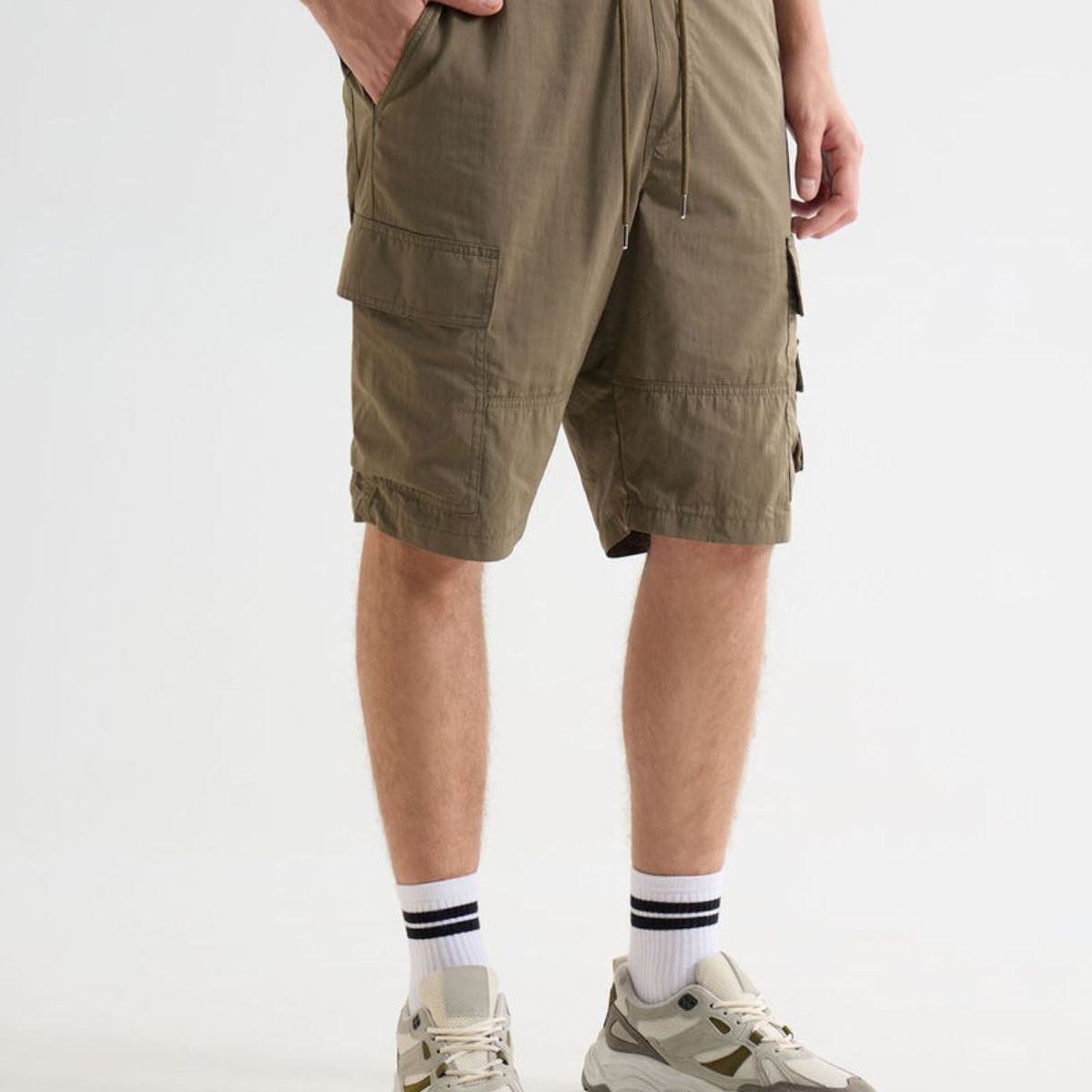 SEVEN SEVEN - Bermuda Para Hombre Regular Largo Color Café Marca Seven Seven #45100708