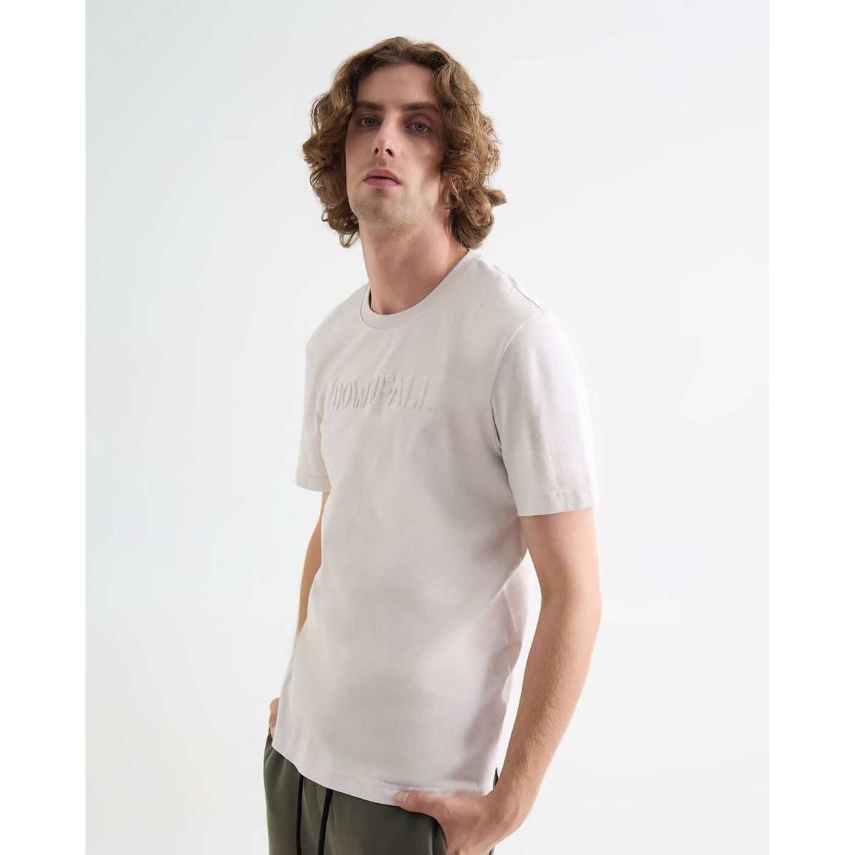 SEVEN SEVEN - Camiseta Para Hombre Manga Corta Cuello Redondo Color Marfil Marca Seven Seven #45092665