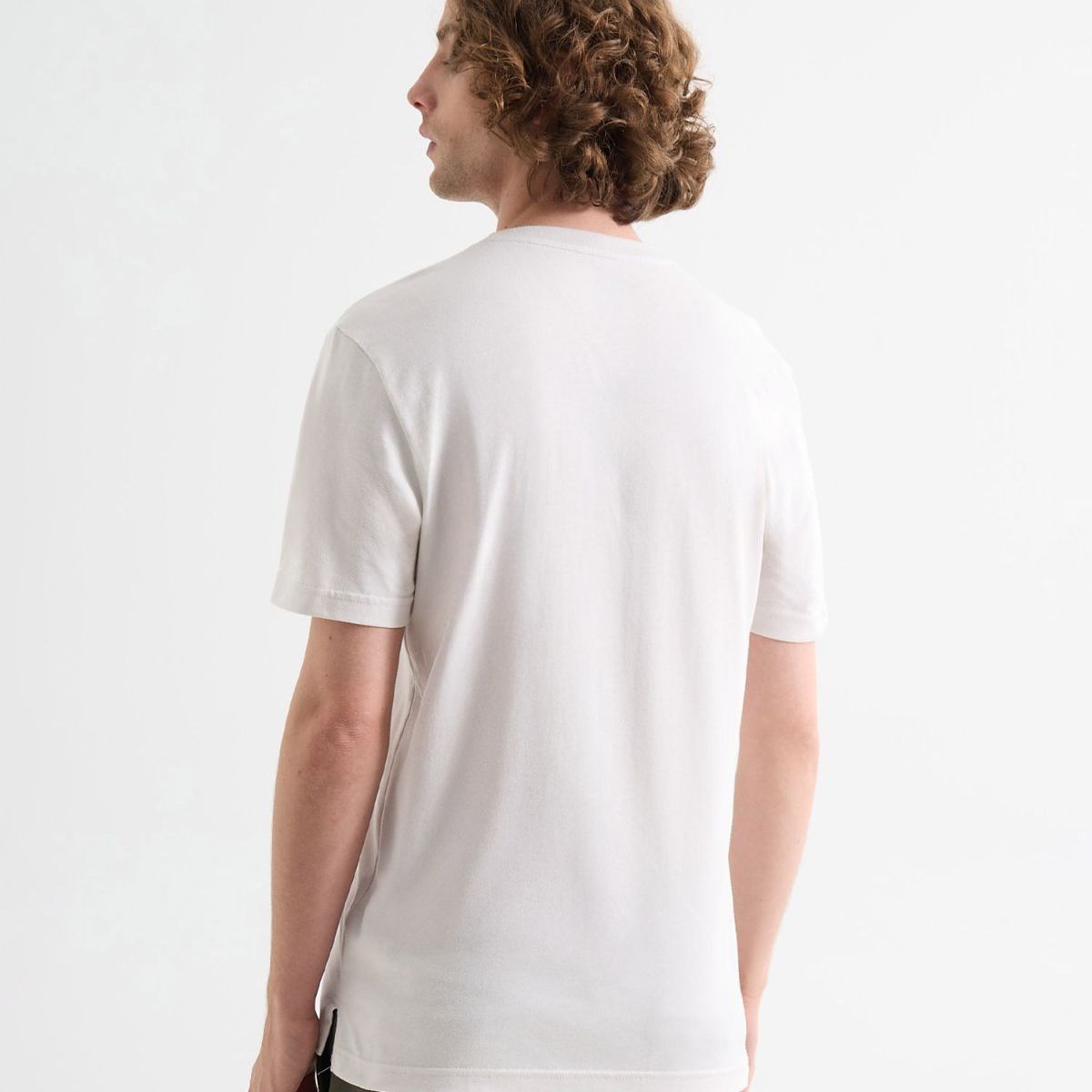 SEVEN SEVEN - Camiseta Para Hombre Manga Corta Cuello Redondo Color Marfil Marca Seven Seven #45092665