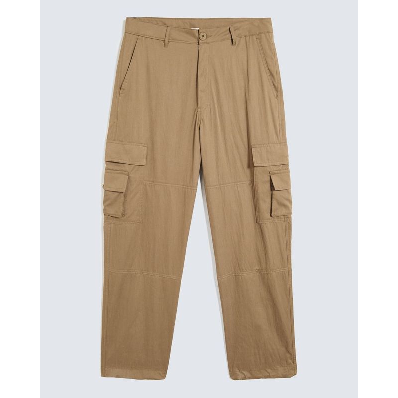 SEVEN SEVEN - Pantalón Para Hombre Multiusos Plano Color Café Marca Seven Seven #45071125