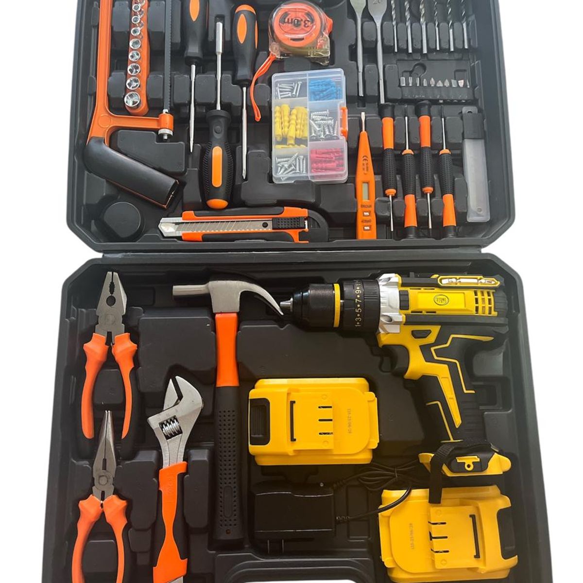 GENERICO - Taladro Inalambrico 24v Voltios Percutor + Accesorios