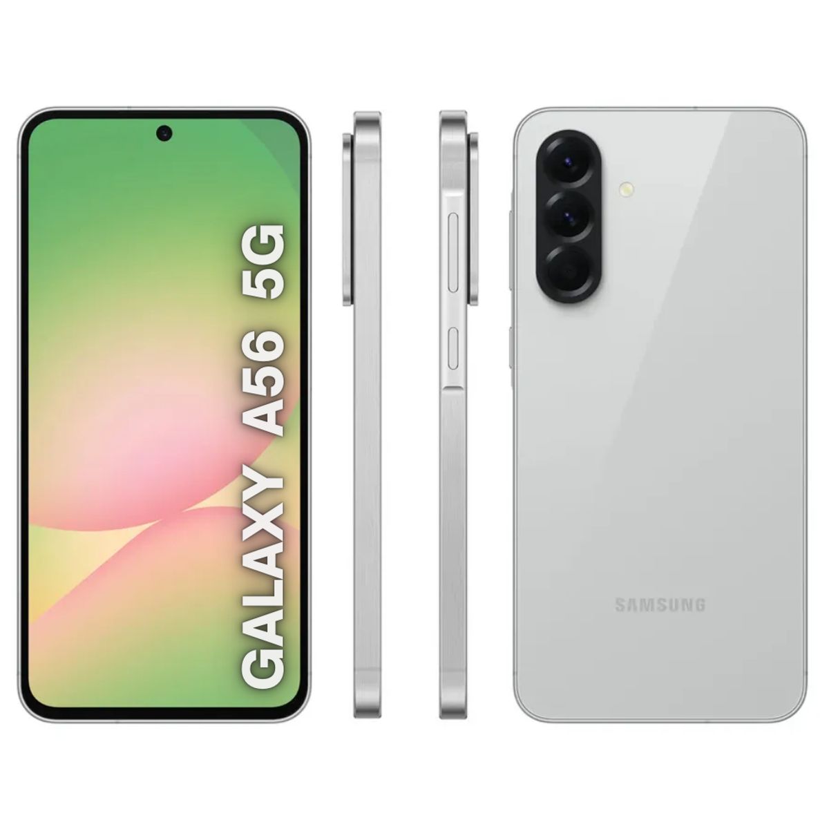 SAMSUNG - Samsung Galaxy A56 5G De 256GB8GB RAM - Gris