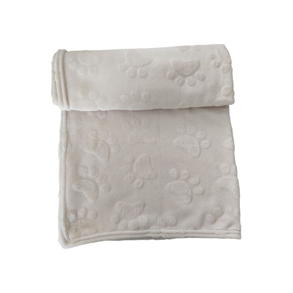 GENERICO - Manta Cobija Para Mascotas 80x70 Cm Beige