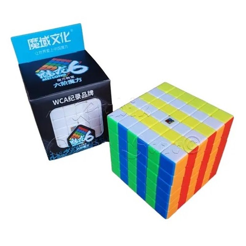 MOYU - Meilong 6x6 Cubo Rubik Moyu Profesional Original Velocidad