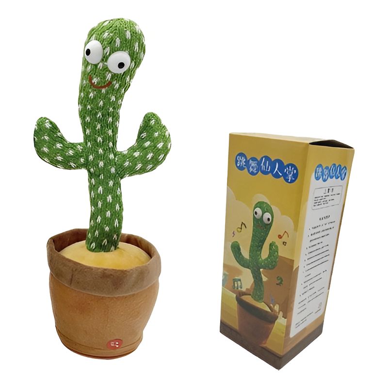 GENERICO - Cactus Bailarin Imita Voz Musical Bailarin Juguete Felpa