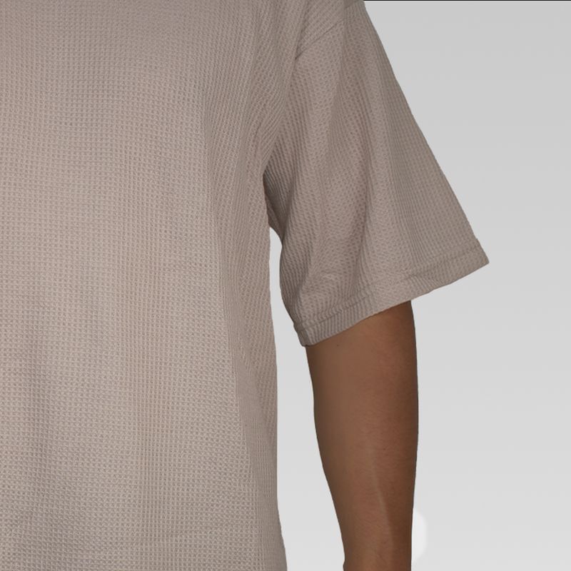 SYK - Camiseta Oversize Unicolor Hombre