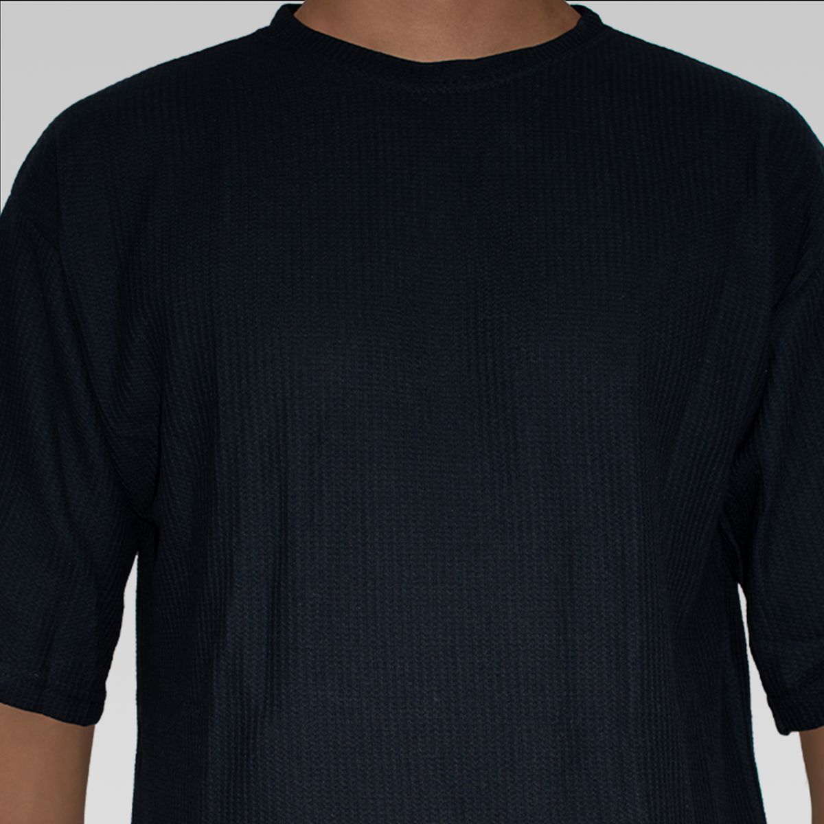 SYK - Camiseta Oversize Unicolor Hombre