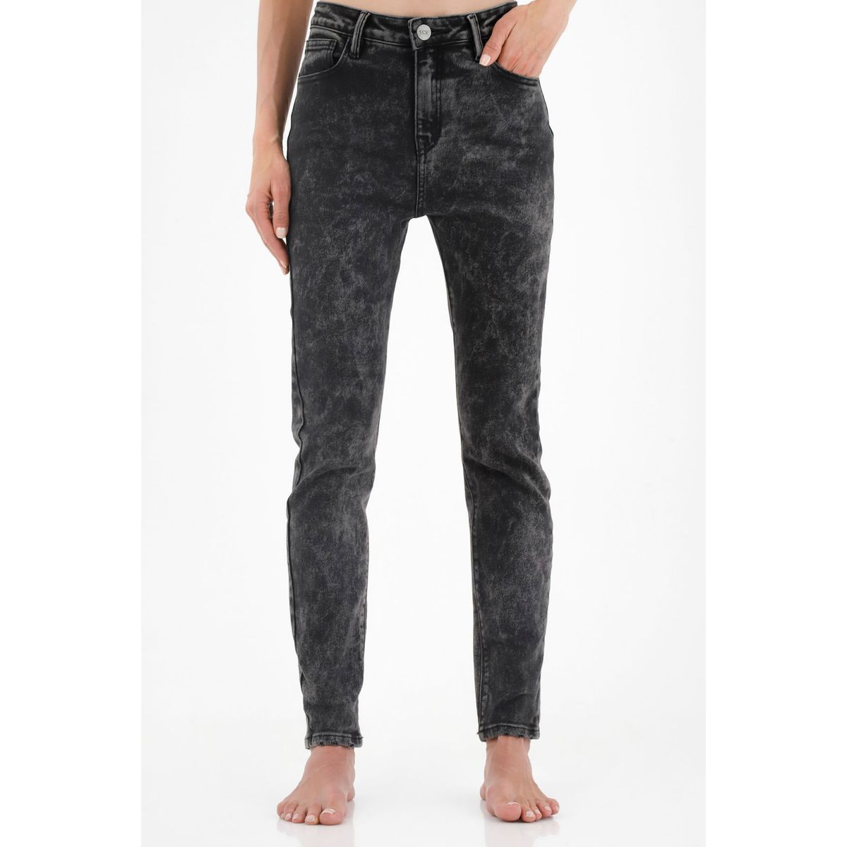 TENNIS - Jean Slim negro para mujer