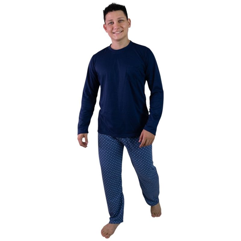 EMPIJAMADAS - Pijama Hombre Pantalón Largo