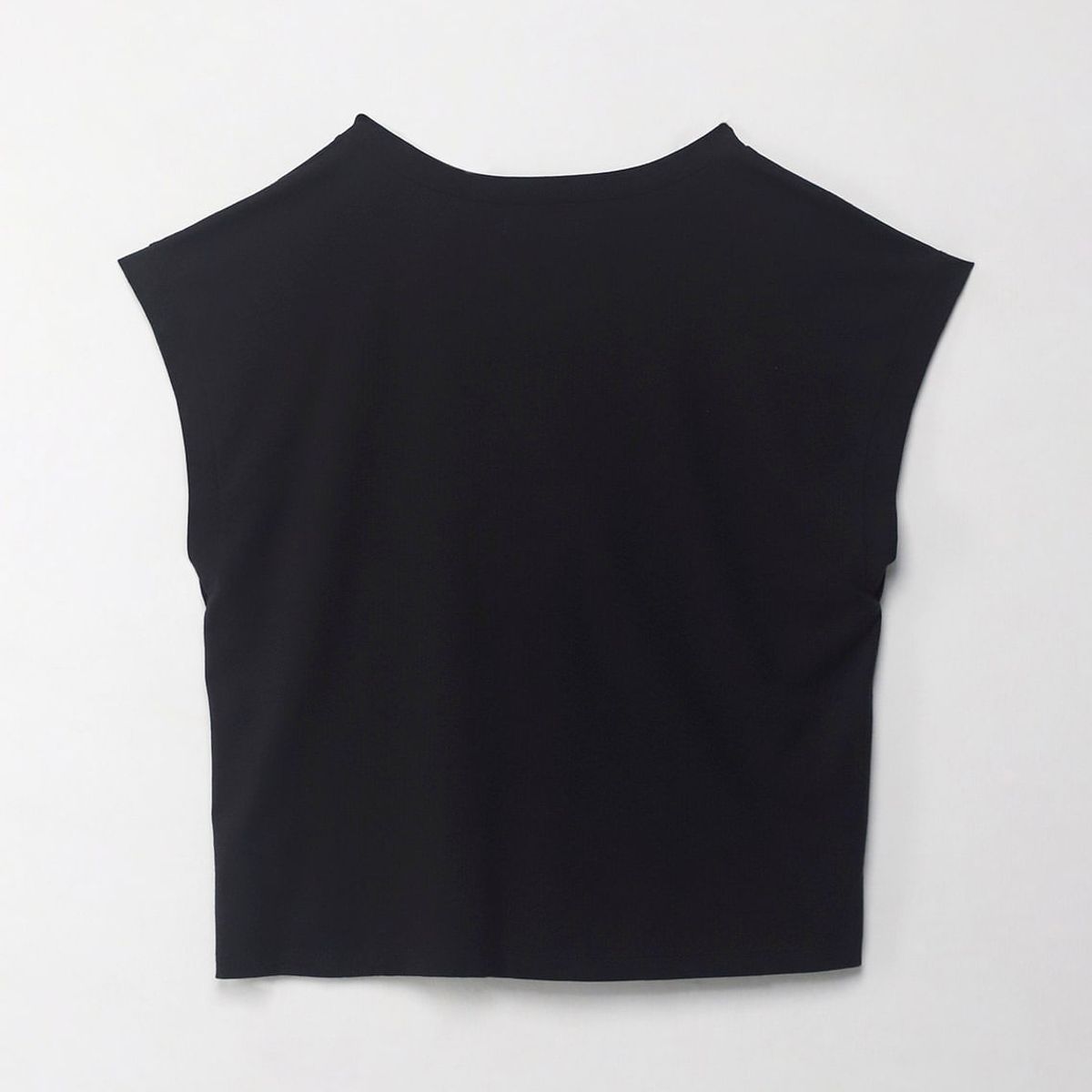 TENNIS - Camiseta manga sisa negra para mujer