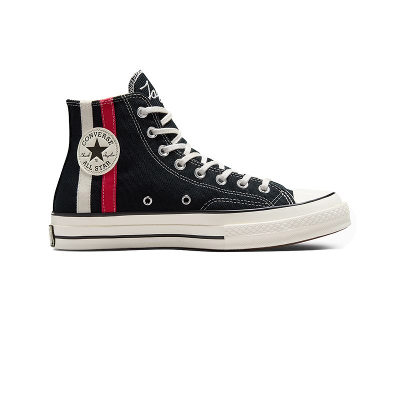 CONVERSE - Tenis Converse Botas Chuck 70 Hombre-Negro/Rojo