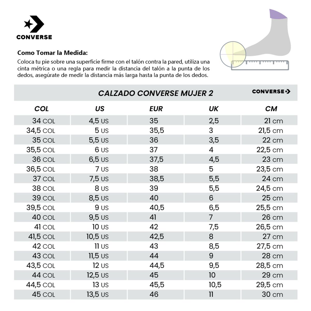 CONVERSE - Tenis Converse Ctas Lift Double Stack Mujer-Negro
