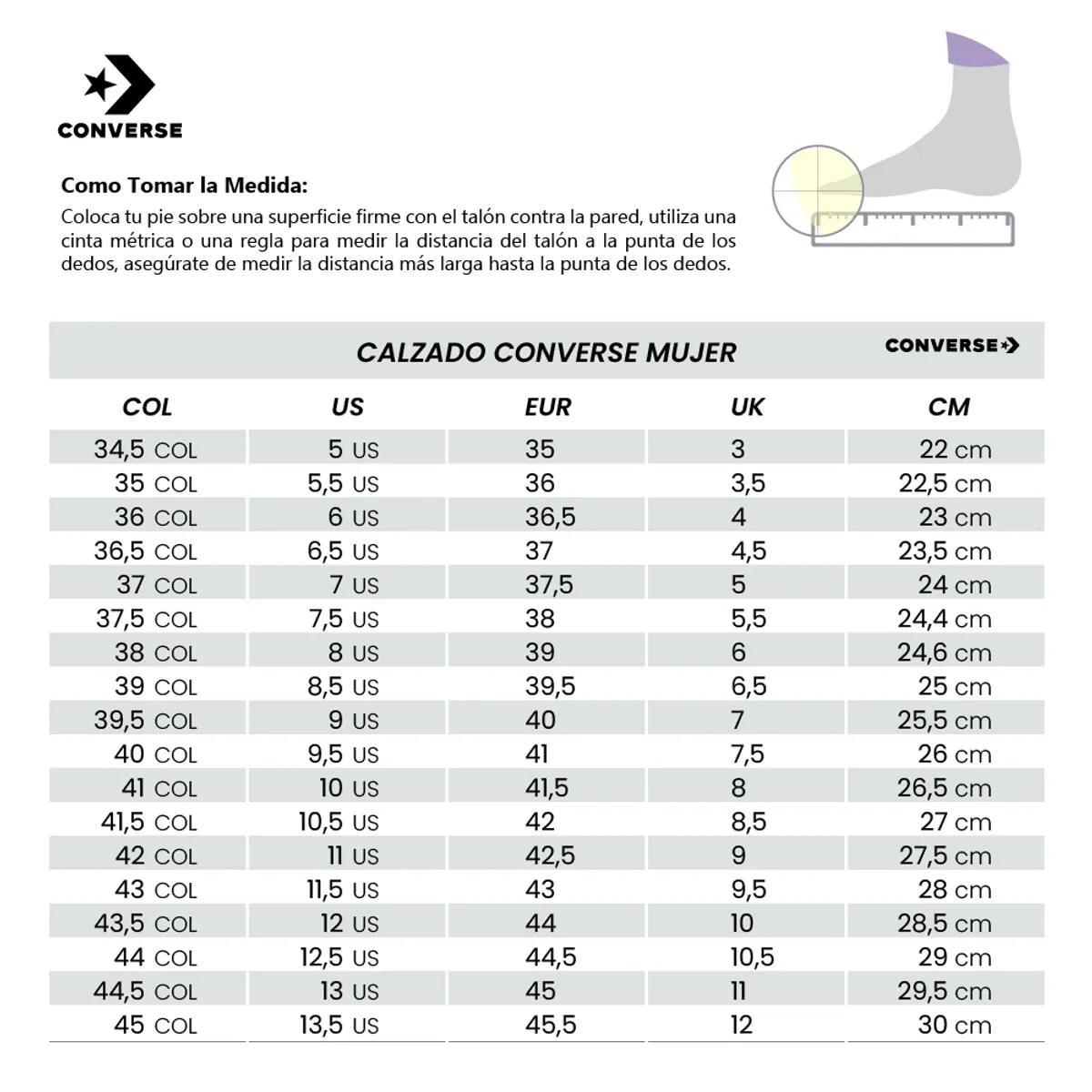 CONVERSE - Tenis Converse Botas Ctas Lift Double Stack Mujer-Negro
