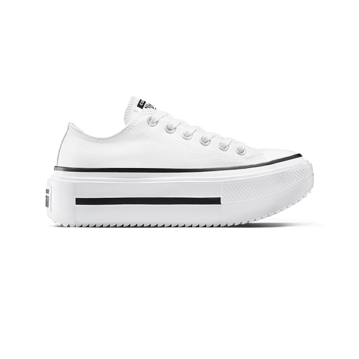 CONVERSE - Tenis Converse Ctas Lift Double Stack Mujer-Blanco