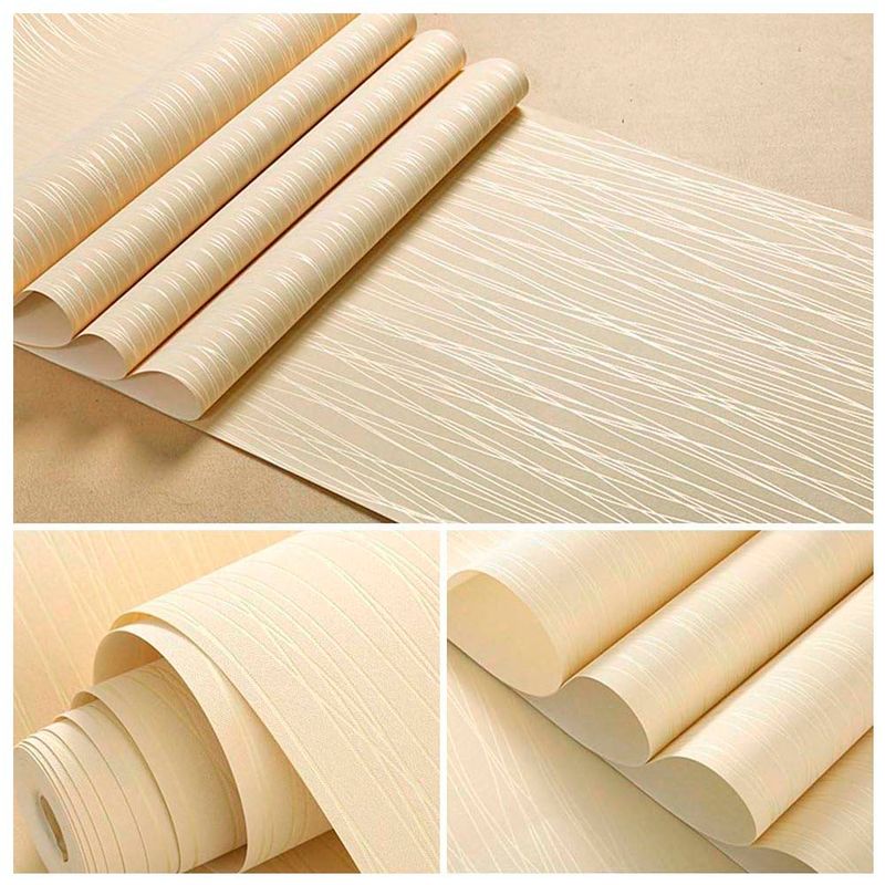 GENERICO - Papel Vinilo Adhesivo De 10 M X 45 Cm Beige