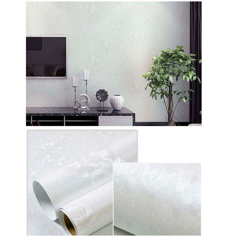 GENERICO - Papel Vinilo Adhesivo De 10 M X 45 Cm Blanco