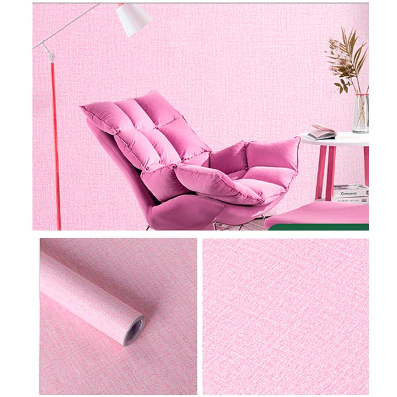 GENERICO - Papel Vinilo Adhesivo De 10 M X 45 Cm Rosa