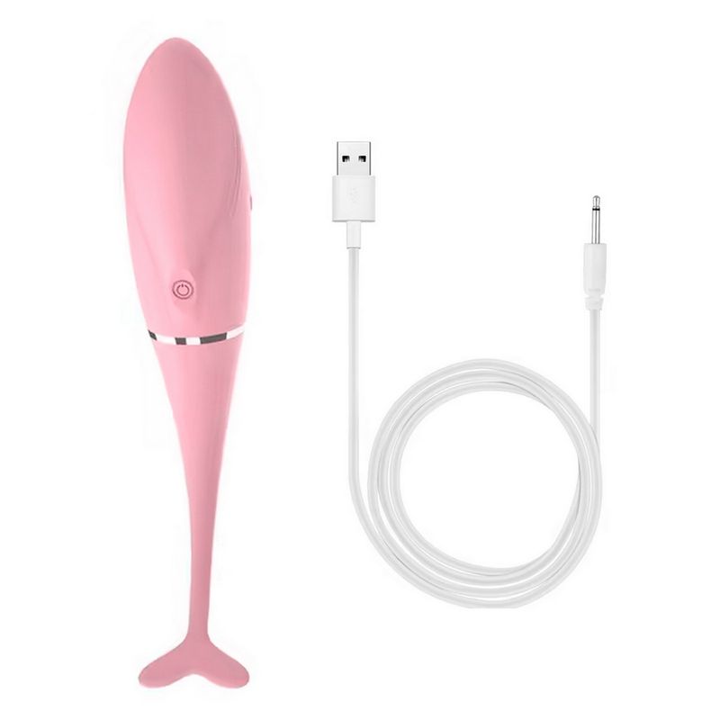 GENERICO - Vibrador Consolador Delfin Recargable Control Movil 26495-42