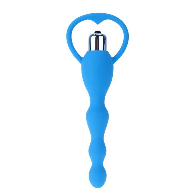 GENERICO - Plug Anal Vibrador Silicona Juguete + Baterias 26495-16