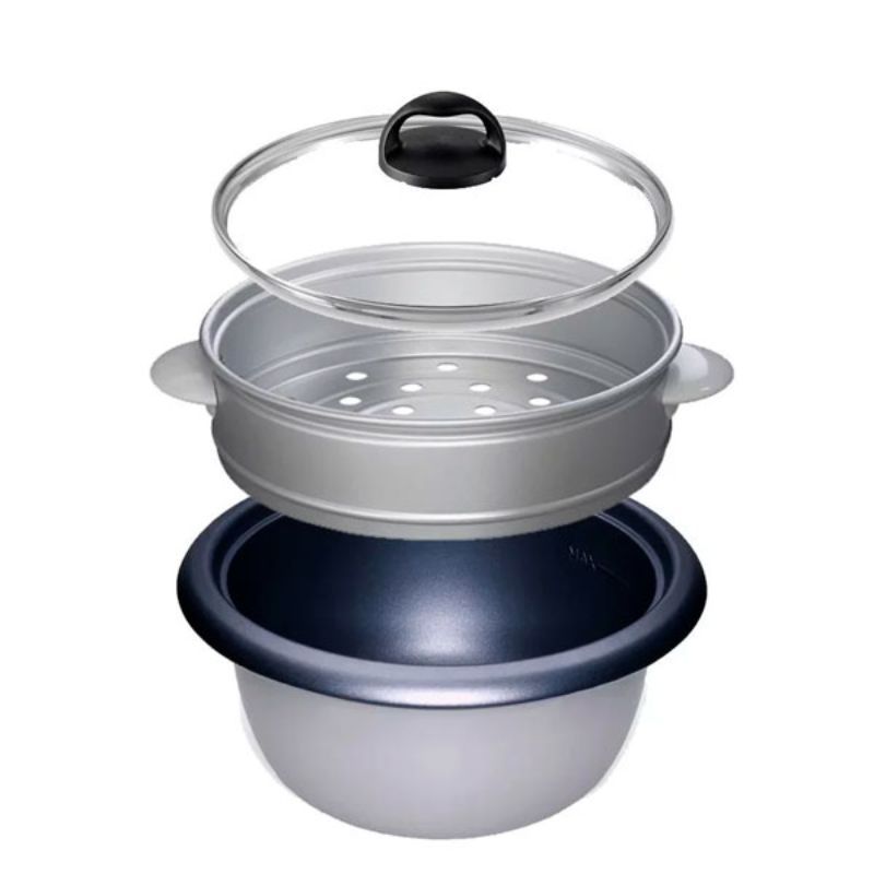 OSTER - Arrocera Oster multiusos gris Capacidad de 3 tazas.
