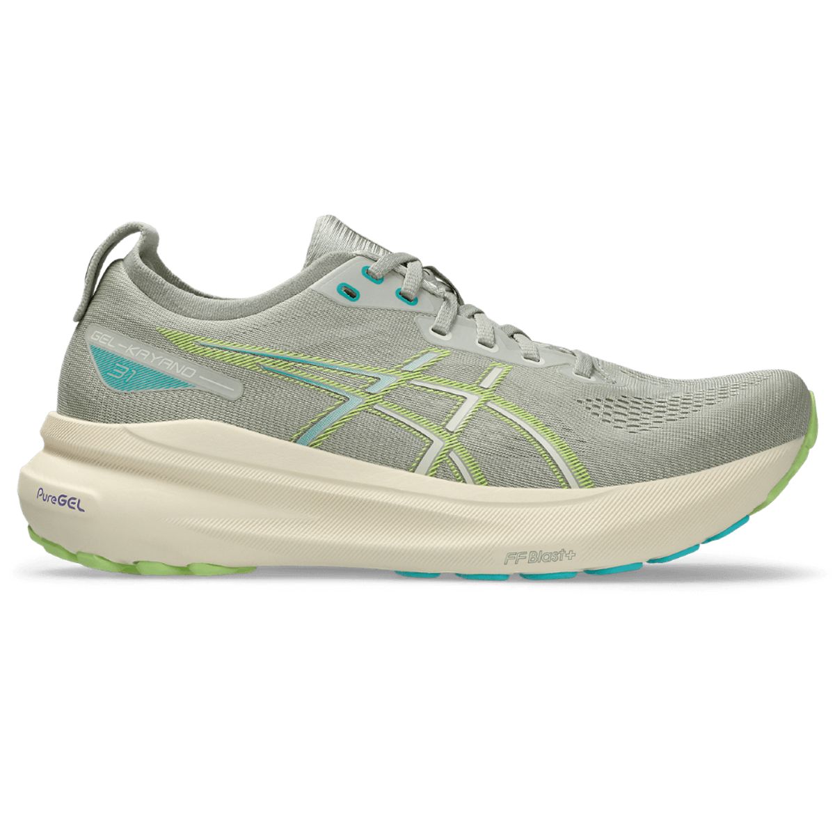 ASICS - Asics Gel-Kayano 31 Tenis gris de hombre para correr