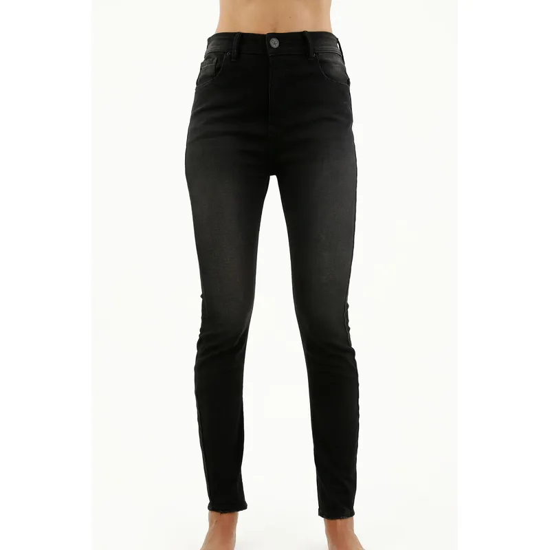 TENNIS - Jean Jegging negro para mujer