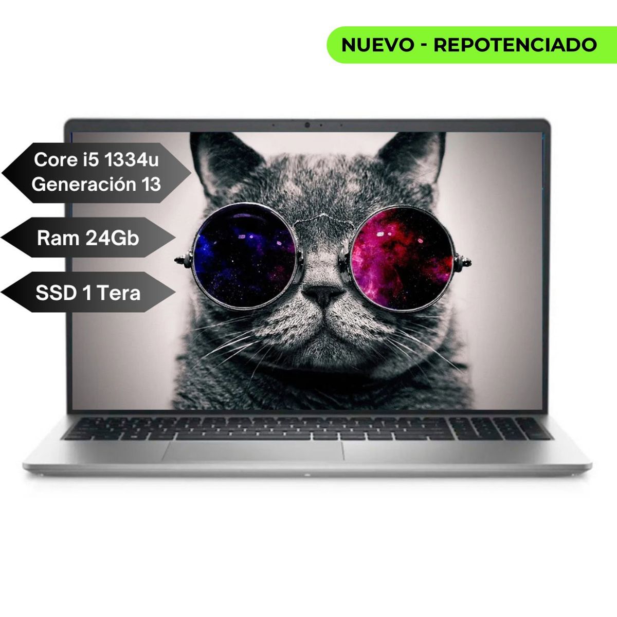 DELL - PORTATIL DELL Intel Core i5-1334U Gen 13-Ram 24GB-SSD 1Tera-15.6 FHD-WIN 11