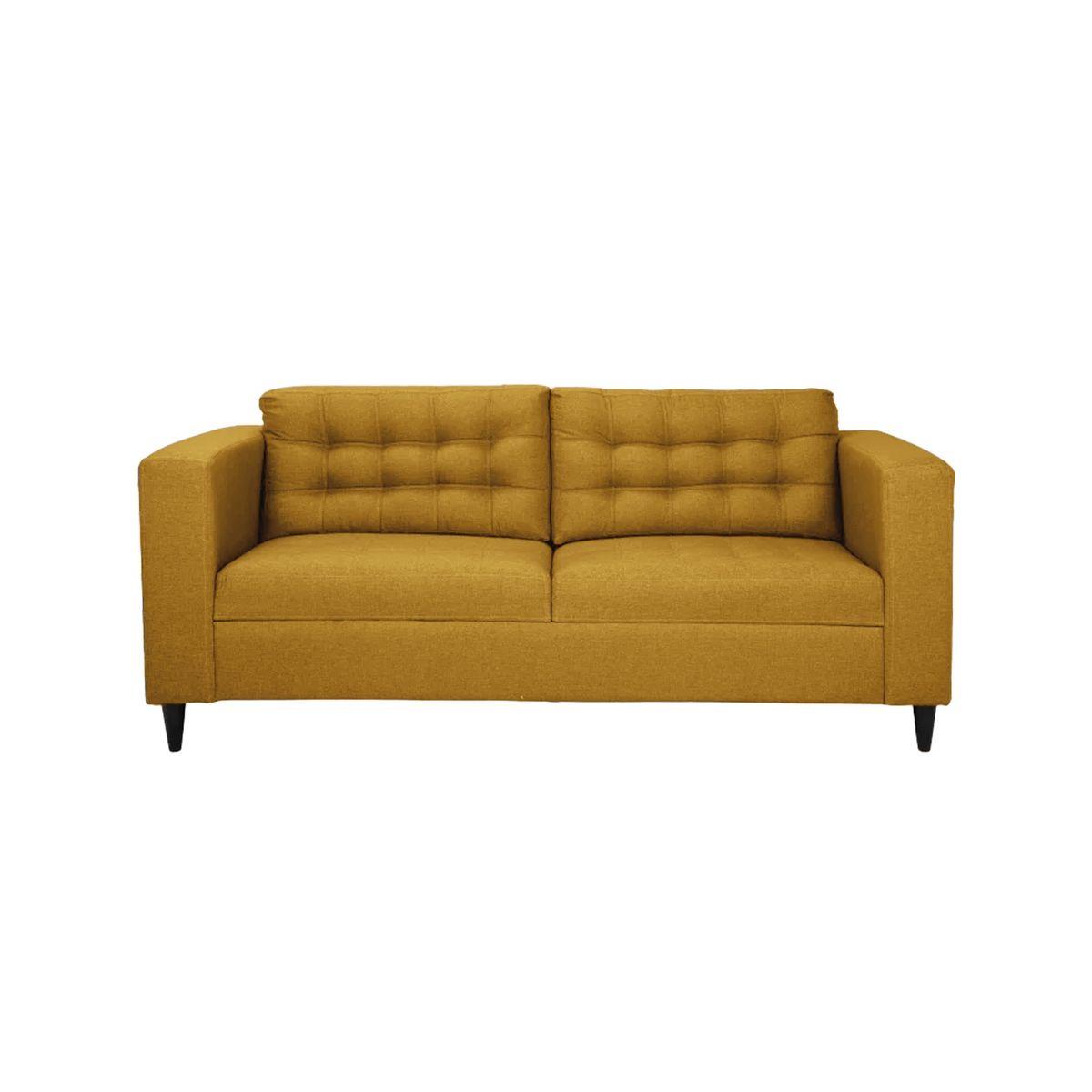 HIGH CLASS - Sofá Honey 3 Puestos Mostaza_.