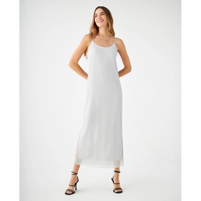 ESPRIT - Vestido Largo Esprit Mujer Escote Redondo