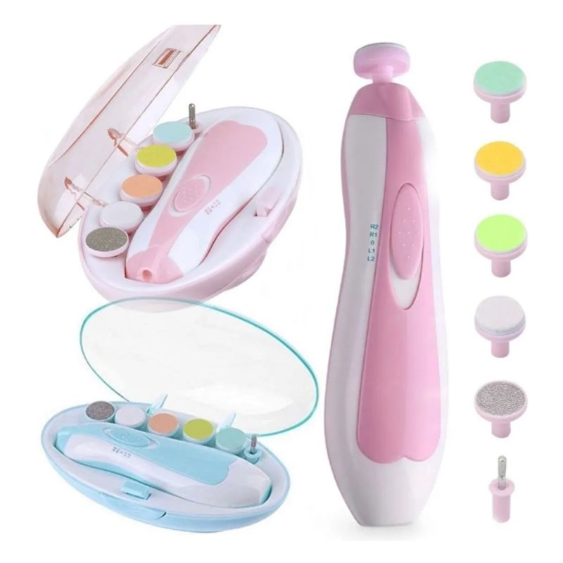 BABY ALIVE - Lima Eléctrica Para Bebe Cuidado De Uñas Rosado