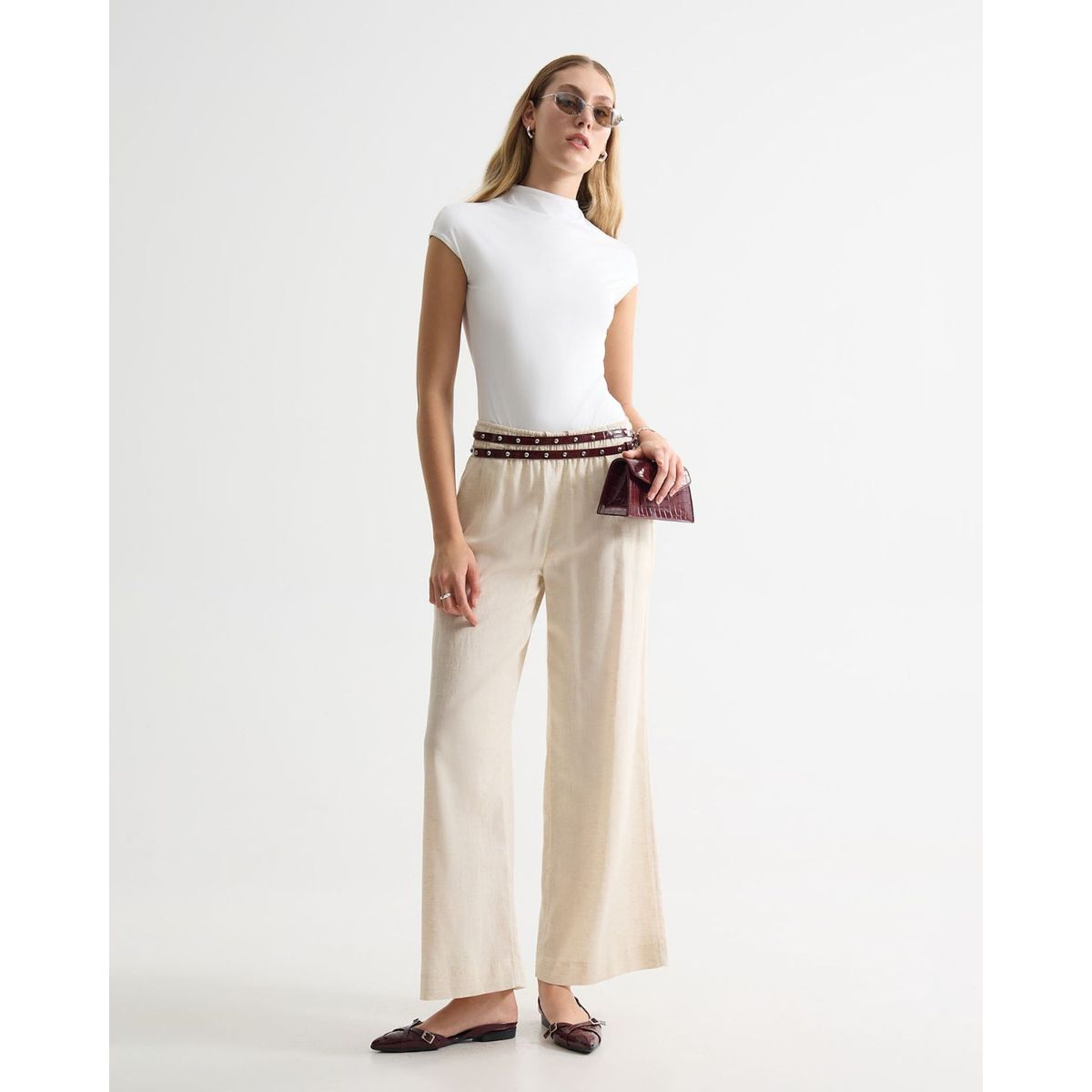 SEVEN SEVEN - Pantalón Para Mujer Moda Color Crudo Marca Seven Seven #28071892