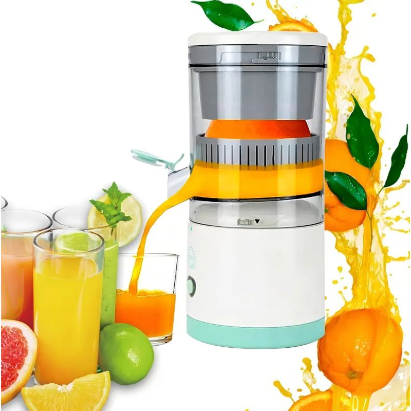 GENERICO - Exprimidor De Naranjas Electrico Frutas Recargable Multifuncional