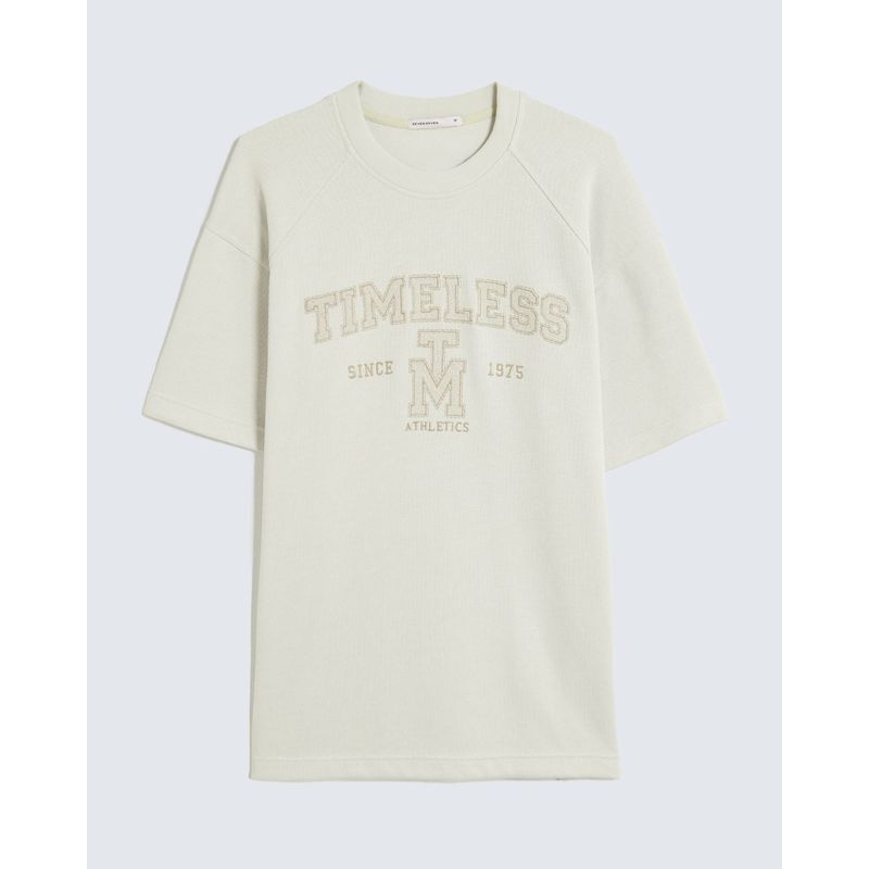SEVEN SEVEN - Camiseta De Hombre  Color Hueso Marca Seven Seven #45092720