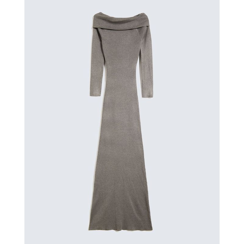 SEVEN SEVEN - Vestido Para Mujer M/L Largo Color Gris Marca Seven Seven #28171396