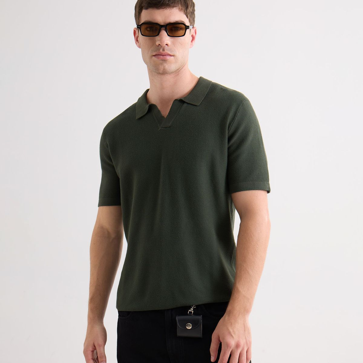 SEVEN SEVEN - Polo De Hombre  Color Verde Marca Seven Seven #45110893